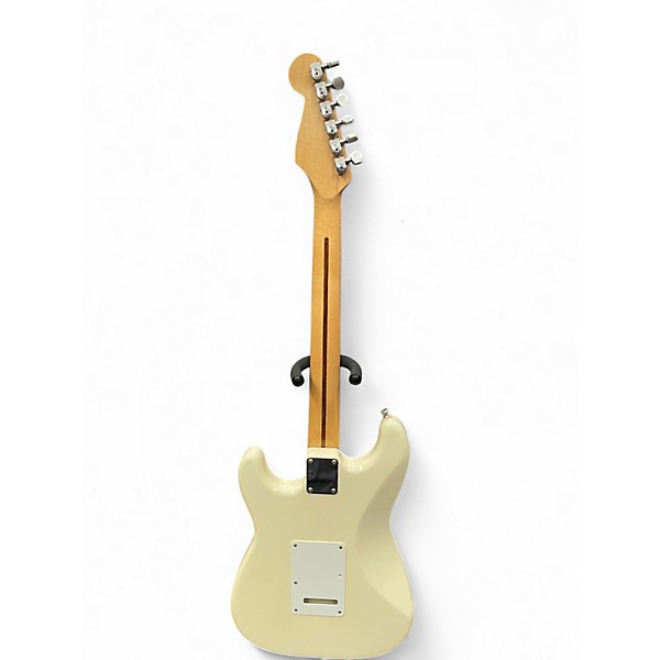 Used Fender SQUIER SERIES STRATOCASTER Olympic White Solid Body Electric Guitar