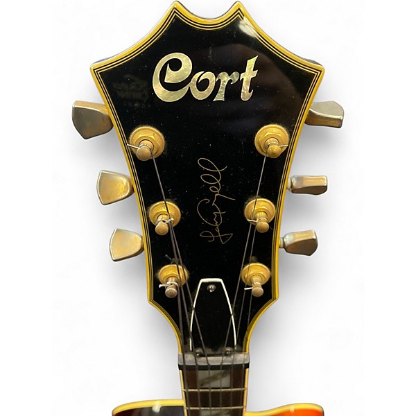 Used Cort LCS1 LARRY CORYELL ARCHTOP Sunburst Hollow Body Electric Guitar