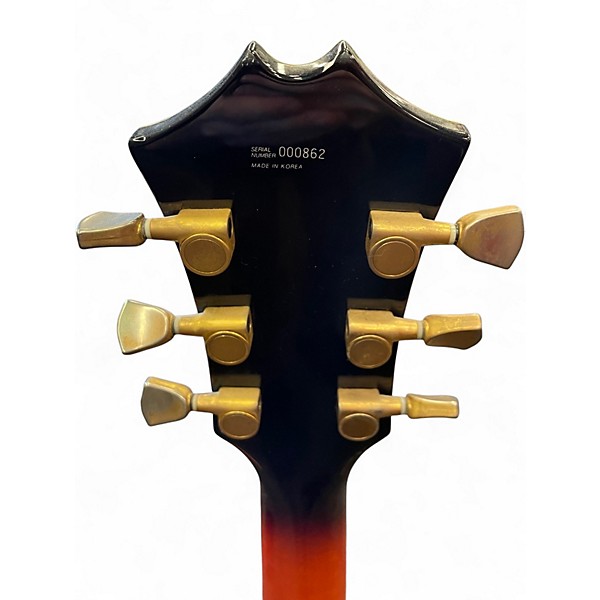 Used Cort LCS1 LARRY CORYELL ARCHTOP Sunburst Hollow Body Electric Guitar