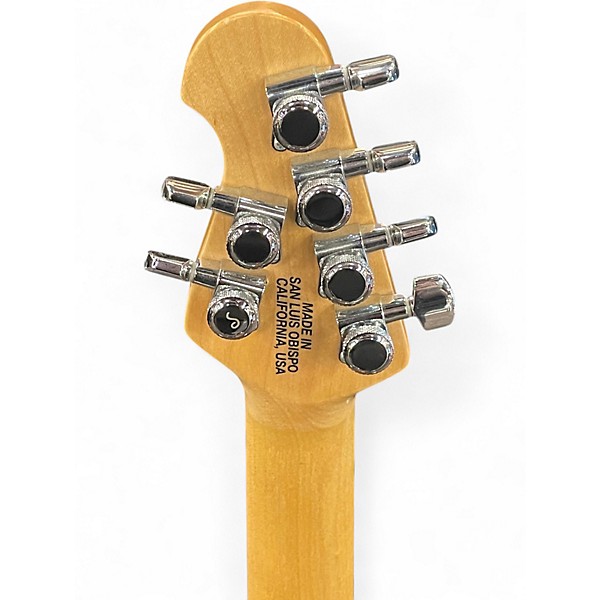 Used Ernie Ball Music Man Silhouette Special Tangerine Orange Solid Body Electric Guitar