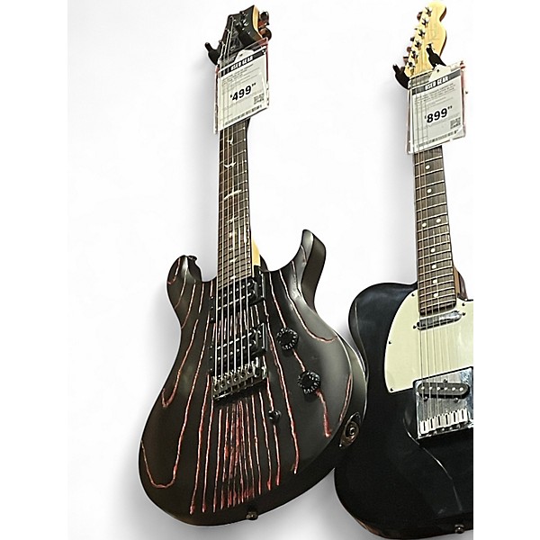 Used PRS CE24 SE SWAMP ASH RED Solid Body Electric Guitar