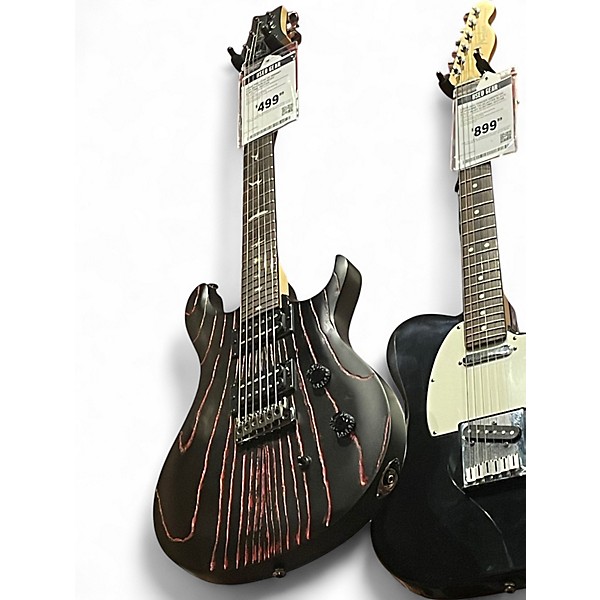 Used PRS CE24 SE SWAMP ASH RED Solid Body Electric Guitar