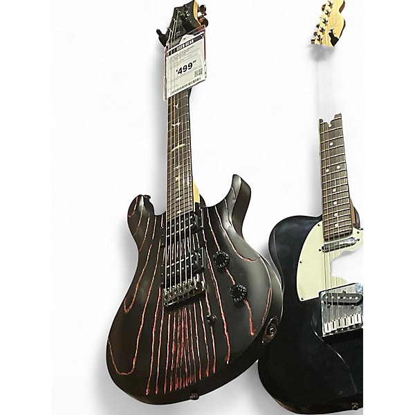 Used PRS CE24 SE SWAMP ASH RED Solid Body Electric Guitar