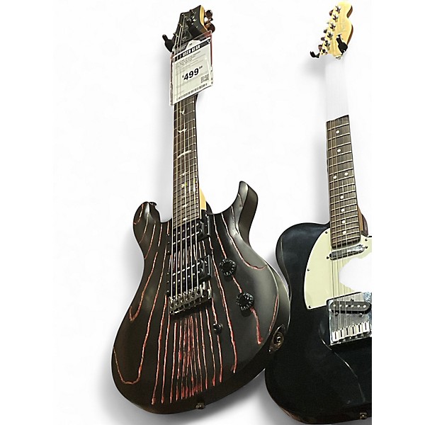 Used PRS CE24 SE SWAMP ASH RED Solid Body Electric Guitar