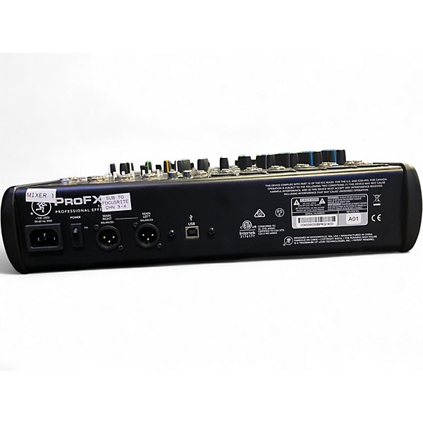 Used Mackie ProFX12 v2 Unpowered Mixer