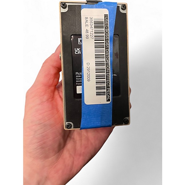 Used BOSS DS1 Distortion Effect Pedal