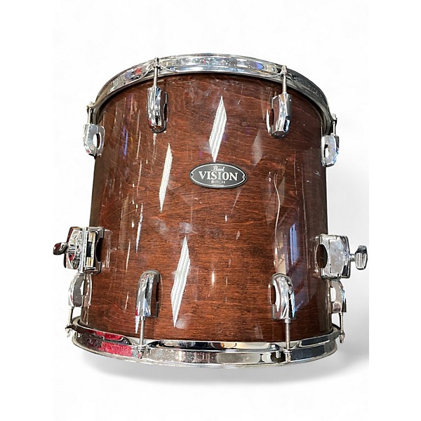 Used Pearl 4 Piece Vision Natural Drum Kit