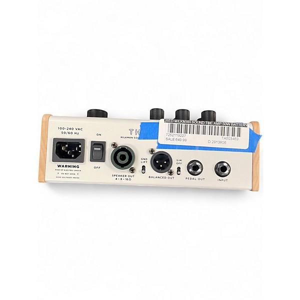 Used Milkman Sound the amp 50w Battery Powered Amp