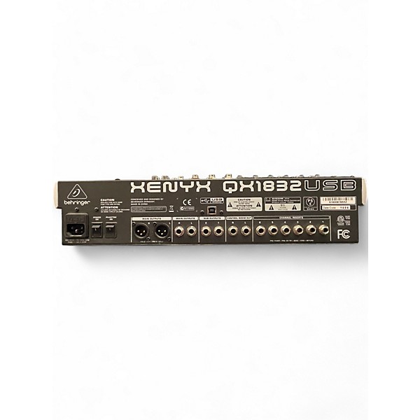 Used Behringer Xenyx X1832USB Unpowered Mixer