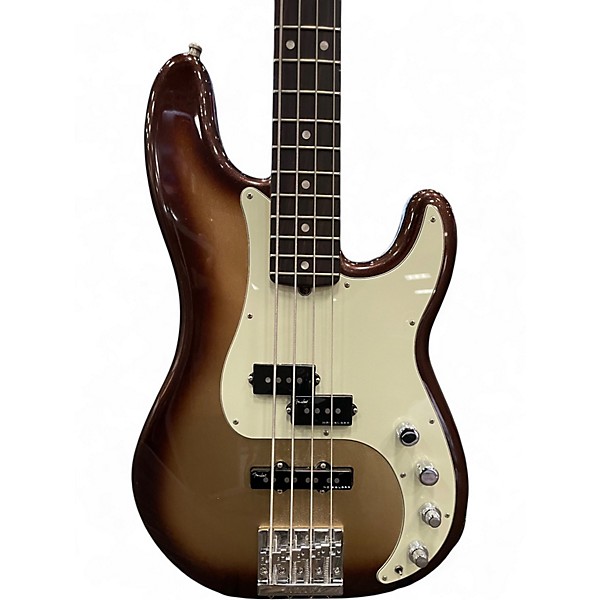 Used Fender American Ultra Precision Bass MOCHA BURST Electric Bass Guitar