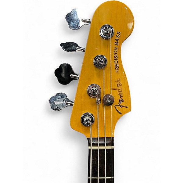 Used Fender American Ultra Precision Bass MOCHA BURST Electric Bass Guitar