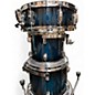 Used TAMA 6 Piece Silverstar Blue to Black Fade Drum Kit
