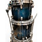 Used TAMA 6 Piece Silverstar Blue to Black Fade Drum Kit
