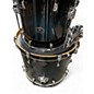 Used TAMA 6 Piece Silverstar Blue to Black Fade Drum Kit