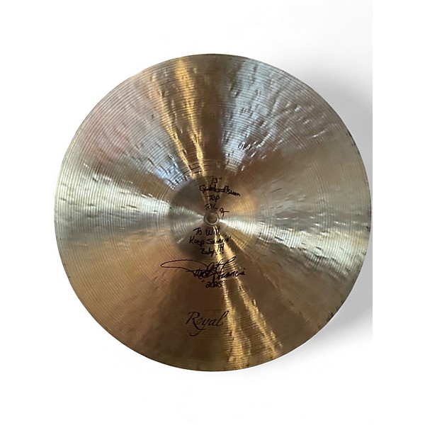 Used Royal Cymbals 13in Hi Hat (Pair) Cymbal