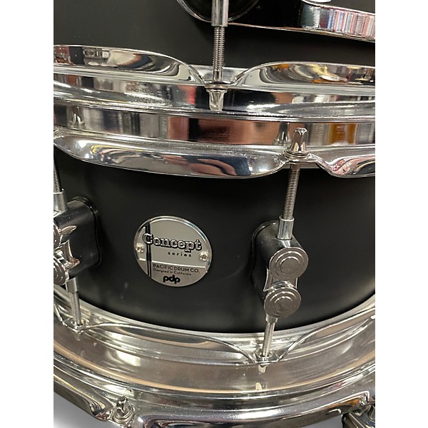 Used PDP by DW 5 Piece Concept Series Satin Black Drum Kit