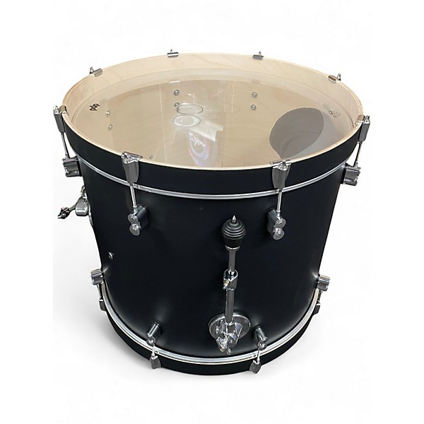 Used PDP by DW 5 Piece Concept Series Satin Black Drum Kit