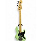 Used Fender American Performer Jazz Bass Surf Green Electric Bass Guitar thumbnail