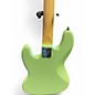 Used Fender American Performer Jazz Bass Surf Green Electric Bass Guitar