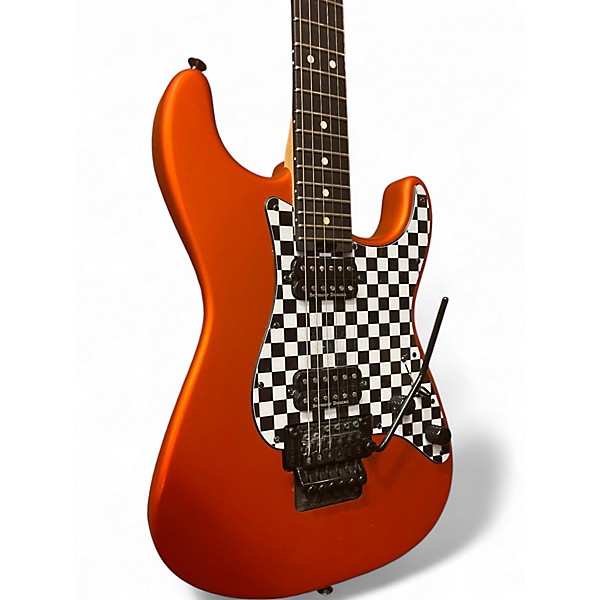 Used Charvel Pro Mod So Cal HH FR SATIN ORANGE Solid Body Electric Guitar