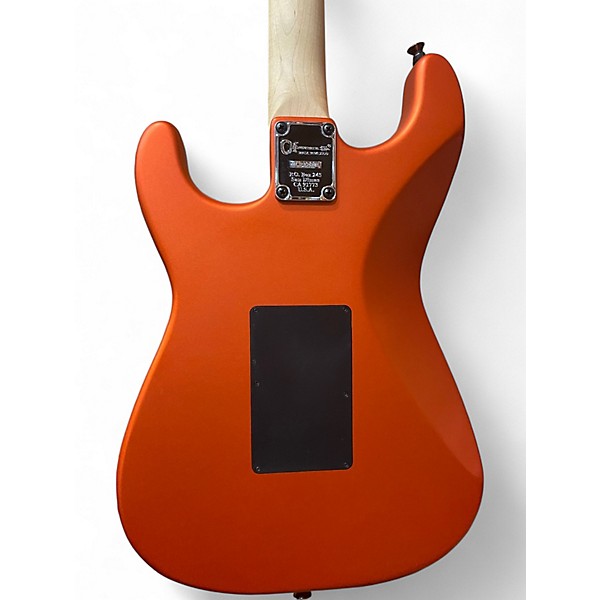 Used Charvel Pro Mod So Cal HH FR SATIN ORANGE Solid Body Electric Guitar