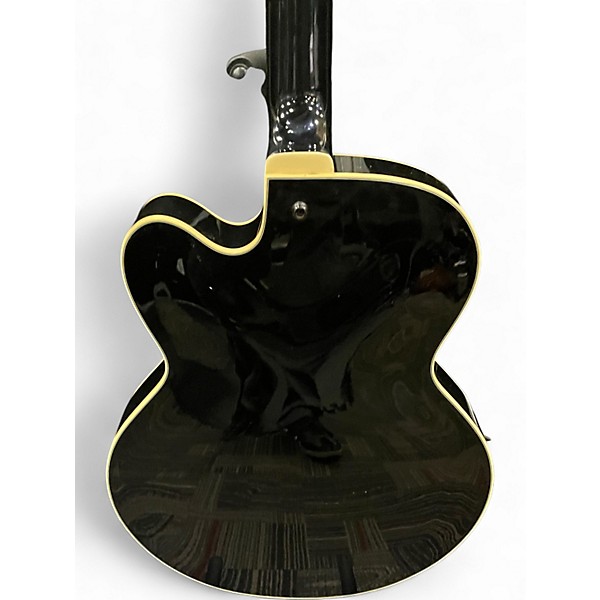 Used Ibanez AF71F Black Hollow Body Electric Guitar