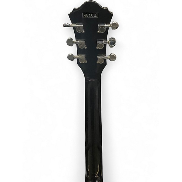 Used Ibanez AF71F Black Hollow Body Electric Guitar
