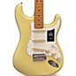 Used 2025 Fender Player II Strat Hialeah Yellow Solid Body Electric Guitar