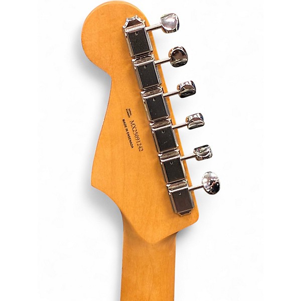 Used 2025 Fender Player II Strat Hialeah Yellow Solid Body Electric Guitar