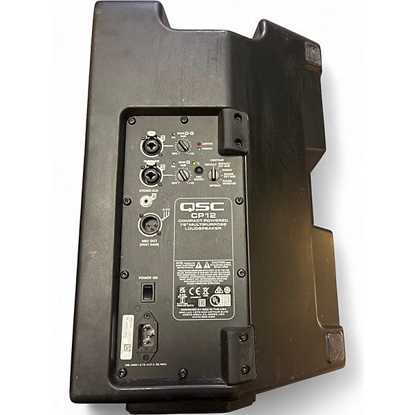 Used QSC CP12 Powered Speaker