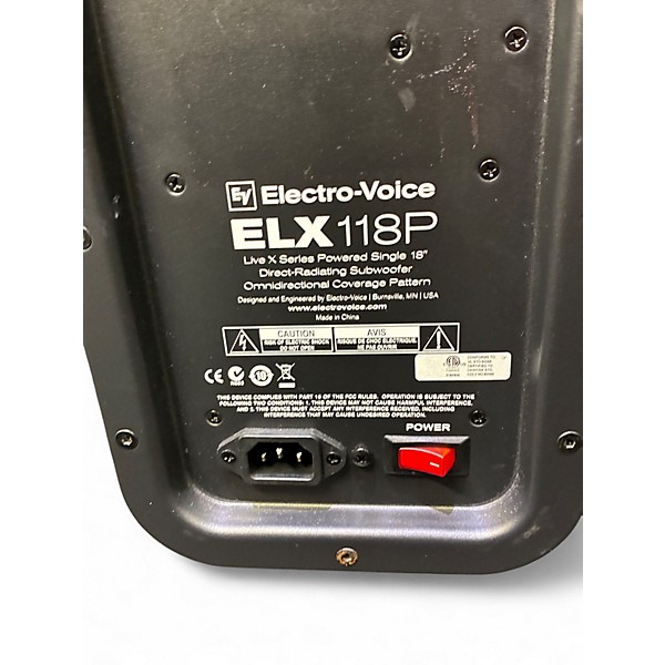 Used Electro-Voice ELX118P Powered Subwoofer
