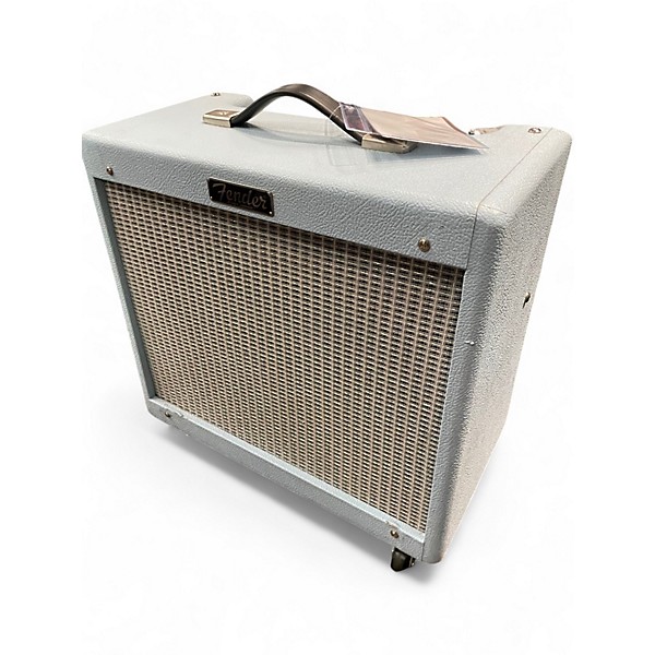 Used Fender Blues Junior IV 15W 1x12 FSR Sonic Blue Tube Guitar Combo Amp