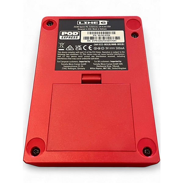 Used Line 6 Pocket Pod Express Amp Modeler Effect Processor