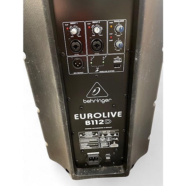 Used Behringer Eurolive B112D Powered Speaker