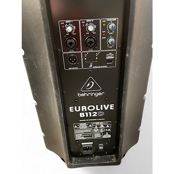 Used Behringer Eurolive B112D Powered Speaker