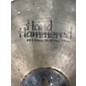 Used SABIAN 21in HH Raw Bell Dry Ride With 4 Rivet Holes Cymbal
