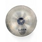 Used SABIAN 21in HH Raw Bell Dry Ride With 4 Rivet Holes Cymbal