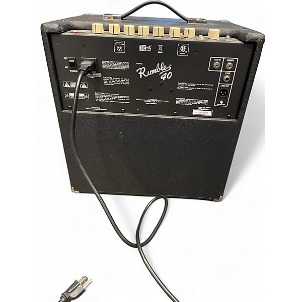Used Fender RUMBLE 40 Bass Combo Amp