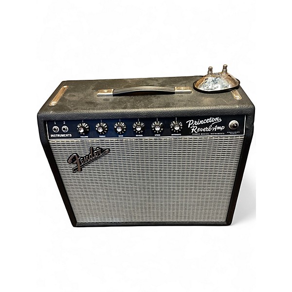 Used Fender 65 Princeton Reverb 1x10 15W Tube Guitar Combo Amp