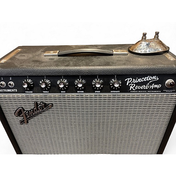 Used Fender 65 Princeton Reverb 1x10 15W Tube Guitar Combo Amp
