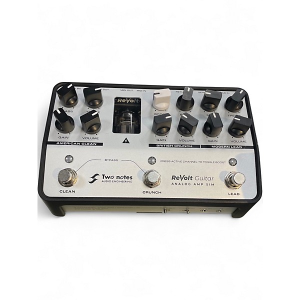 Used Two Notes AUDIO ENGINEERING REVOLT ANALOG AMP SIM Guitar Preamp