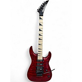 Used Jackson JS34Q Dinky Red Solid Body Electric Guitar