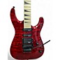 Used Jackson JS34Q Dinky Red Solid Body Electric Guitar