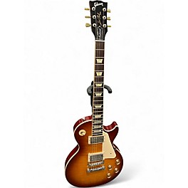 Used Gibson Les Paul Traditional Plus Iced Tea Solid Body Electric Guitar