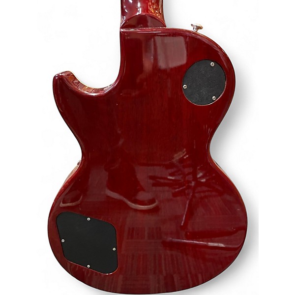 Used Gibson Les Paul Traditional Plus Iced Tea Solid Body Electric Guitar