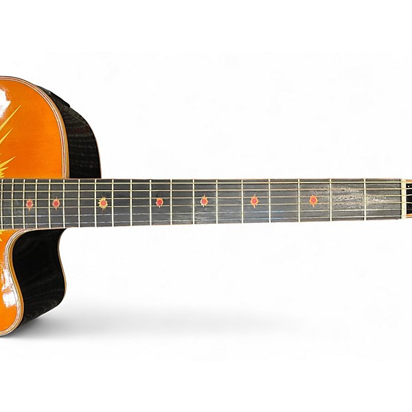 Used Esteban CORAL SUN Natural Acoustic Electric Guitar