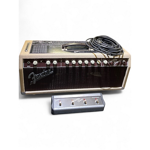 Used Fender Super Sonic 22 22W Tube Guitar Amp Head