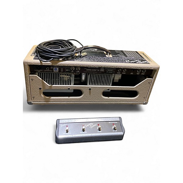 Used Fender Super Sonic 22 22W Tube Guitar Amp Head