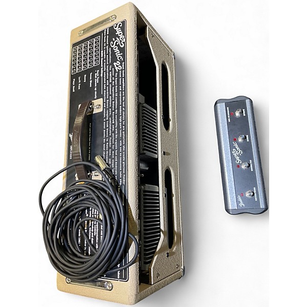 Used Fender Super Sonic 22 22W Tube Guitar Amp Head