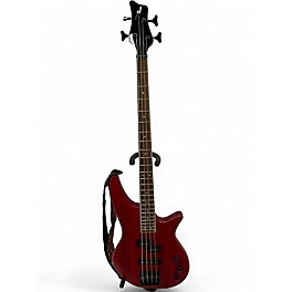 Used Jackson J Series Spectra Red Electric Bass Guitar